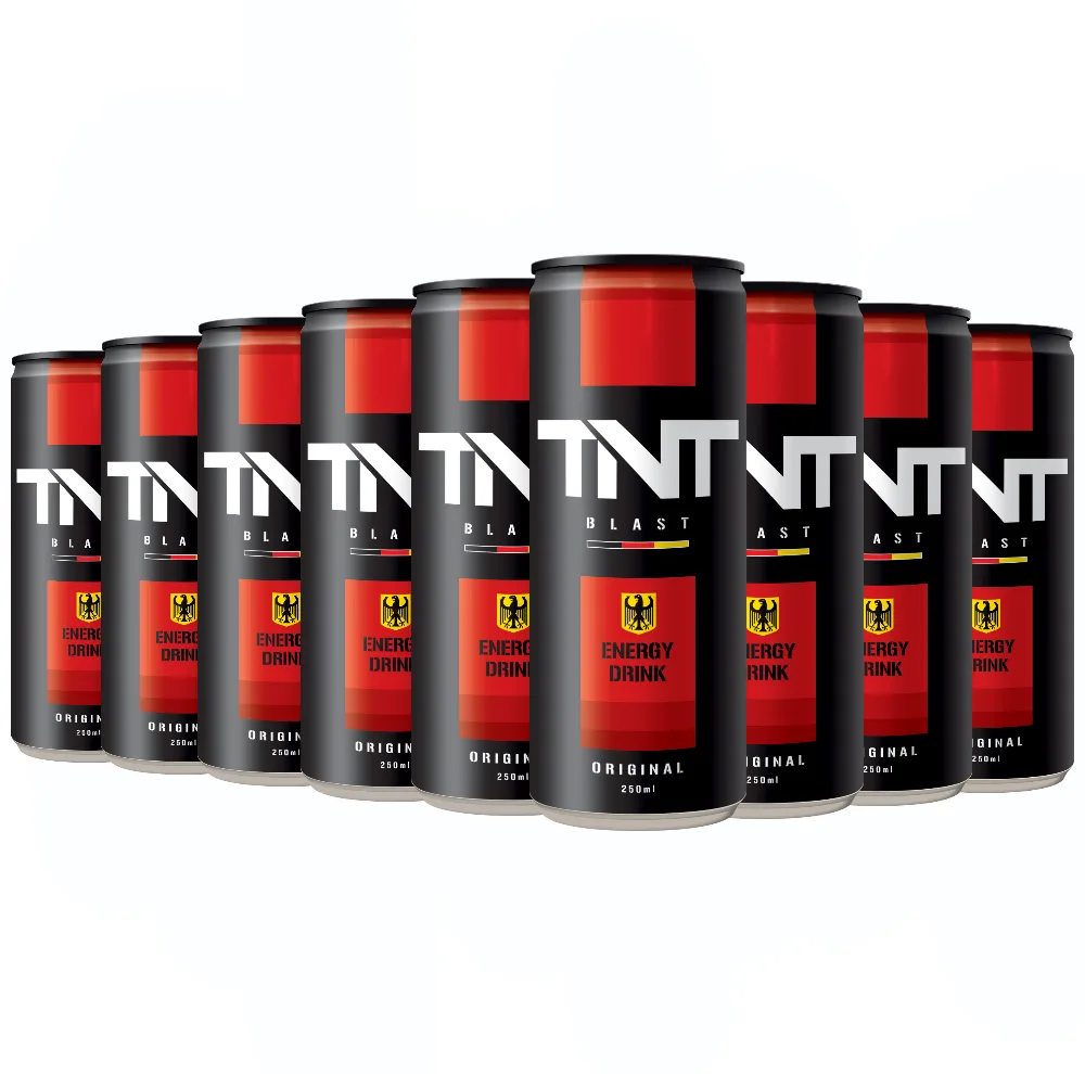 نوشابه انرژی زا تی ان تی بلست - 250 میلی لیتر مجموعه 12 عددی