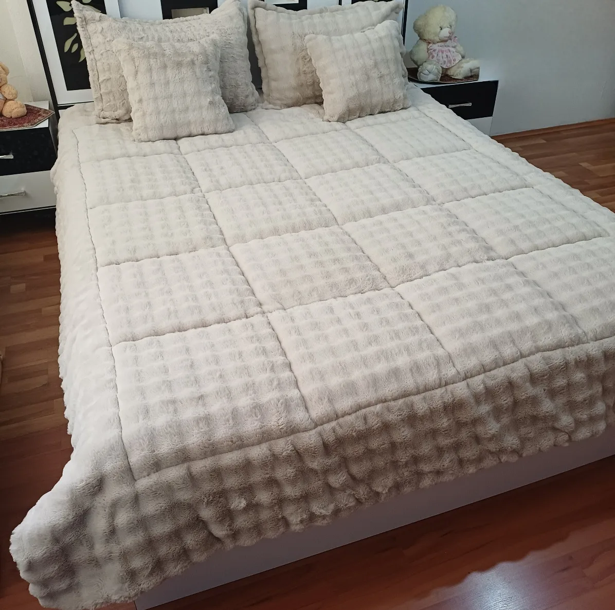 روتختی دو نفره مدل توپی سایز 190x200 سانتی‌متر