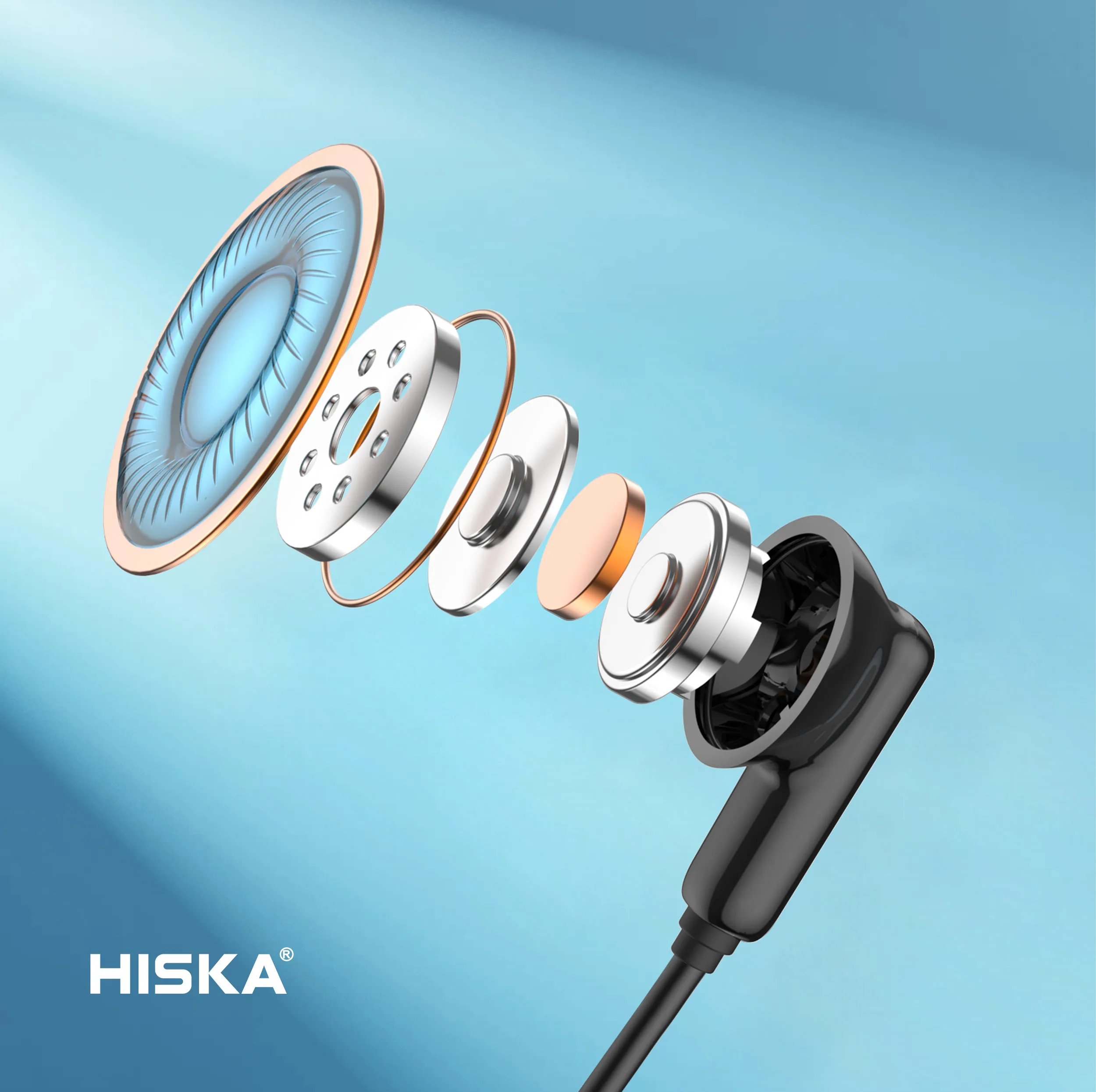 هدفون بلوتوثی گردنی هیسکا مدل FX-603