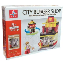 ساختنی 347 تکه ال ایکس مدل City Burger کد 505