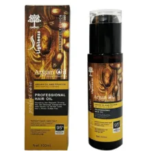 روغن آرگان لایتنس مدل  شیشه ای حجم 100 میلی لیتر