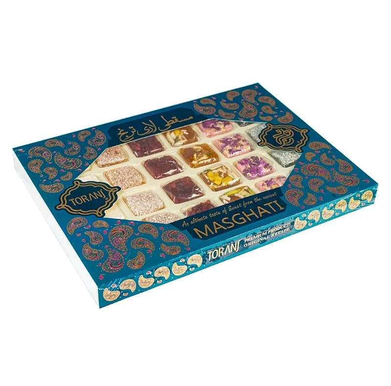 مسقطی کادویی ترکیبی ترنج حلوا مسقطی لاری ترنج - 430 گرم مجموعه 2 عددی