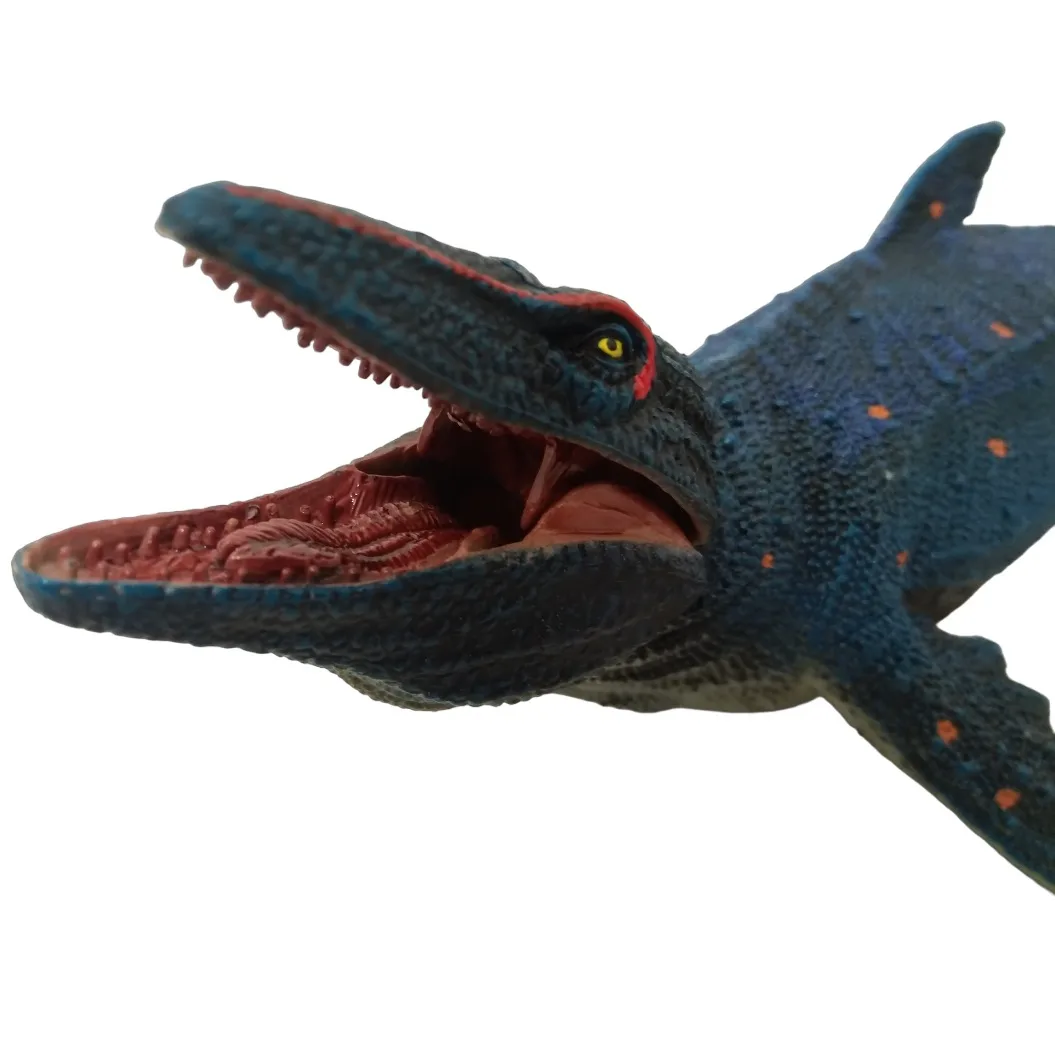 فیگور مدل دایناسور فک متحرک طرح Mosasaurus Hunting for Pterosaur مجموعه 2 عددی
