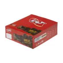 ویفر کاکائویی کوپا با طعم شیری – 40 گرم بسته 12 عددی
