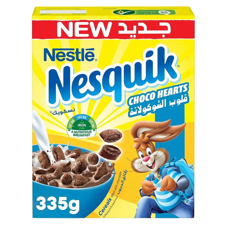 کورن فلکس COCOA HEARTS نسکوئیت - 335 گرم