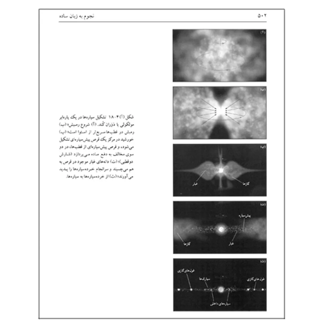 کتاب نجوم به زبان ساده اثر محمدرضا خواجه پور،اکرم حسنی زنوزی انتشارات گیتاشناسی نوین ویرایش چهارم چاپ اول