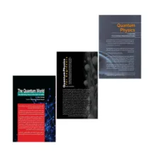کتاب فیزیک کوانتوم برای مبتدیان و دنیای کوانتوم و فیزیک کوانتومی به زبان ساده اثر جمعی از نویسندگان ترجمه علی آهنج و محمد حسین پورعباس انتشارات سبزان 3 جلدی