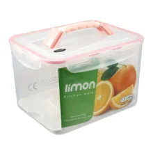 ظرف نگهدارنده میوه لیمون مدل چهارقفل کد DH1023