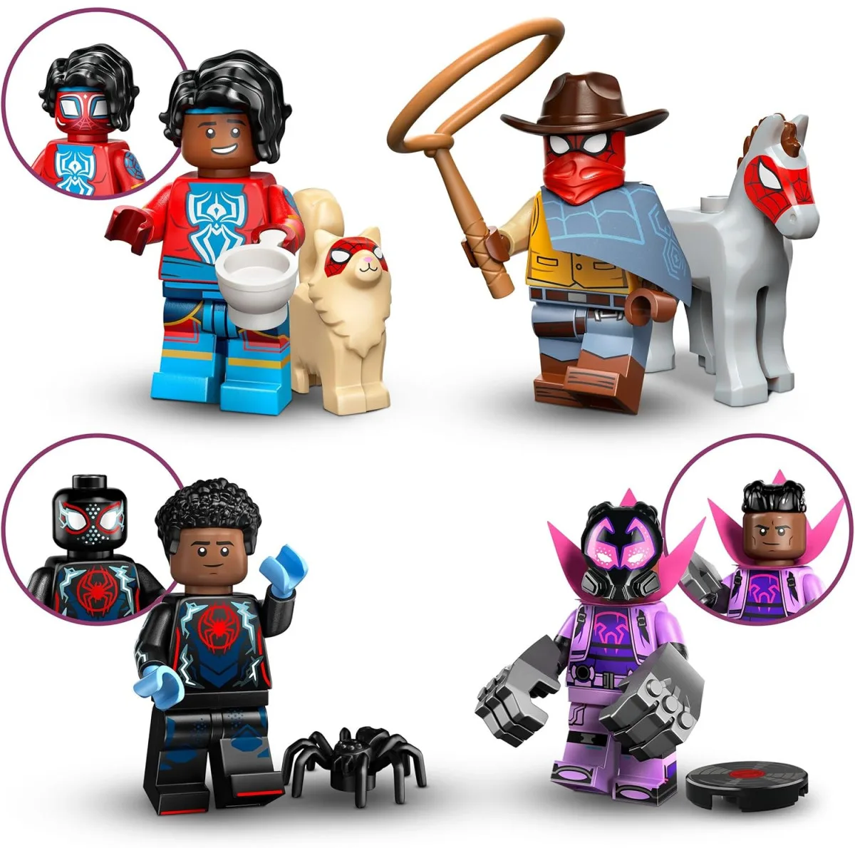 لگو 8 تکه سری مینیفیگور مدل Spider-Man: Across the Spider-Verse 71050
