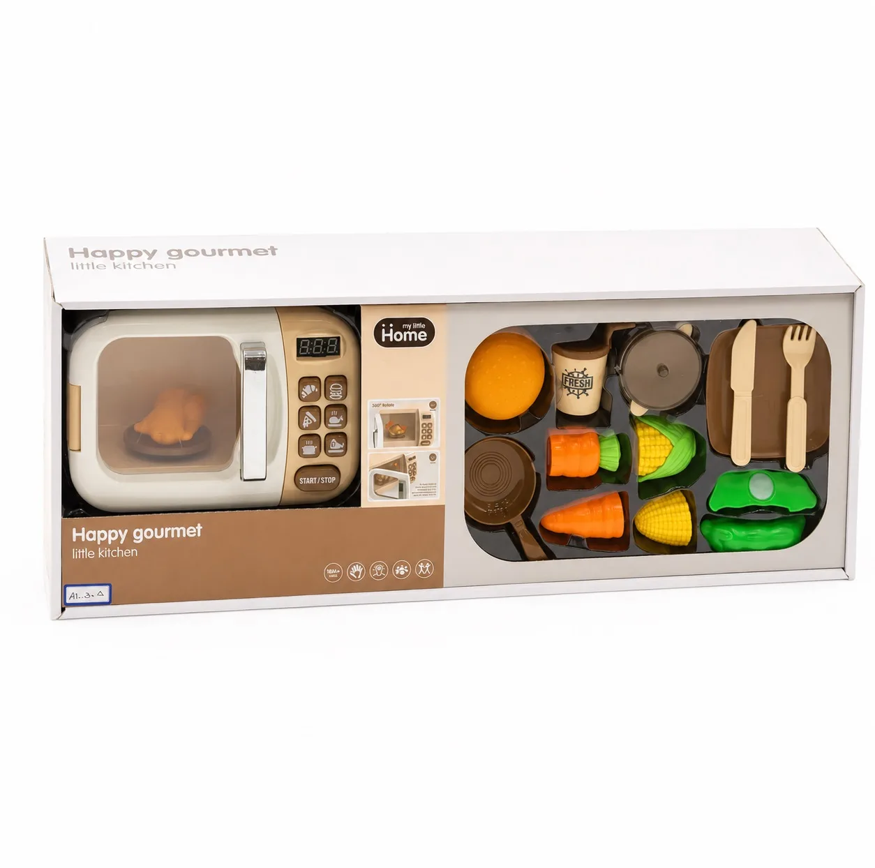 ست اسباب بازی آشپزخانه مدل مایکروویو کد A1005-5