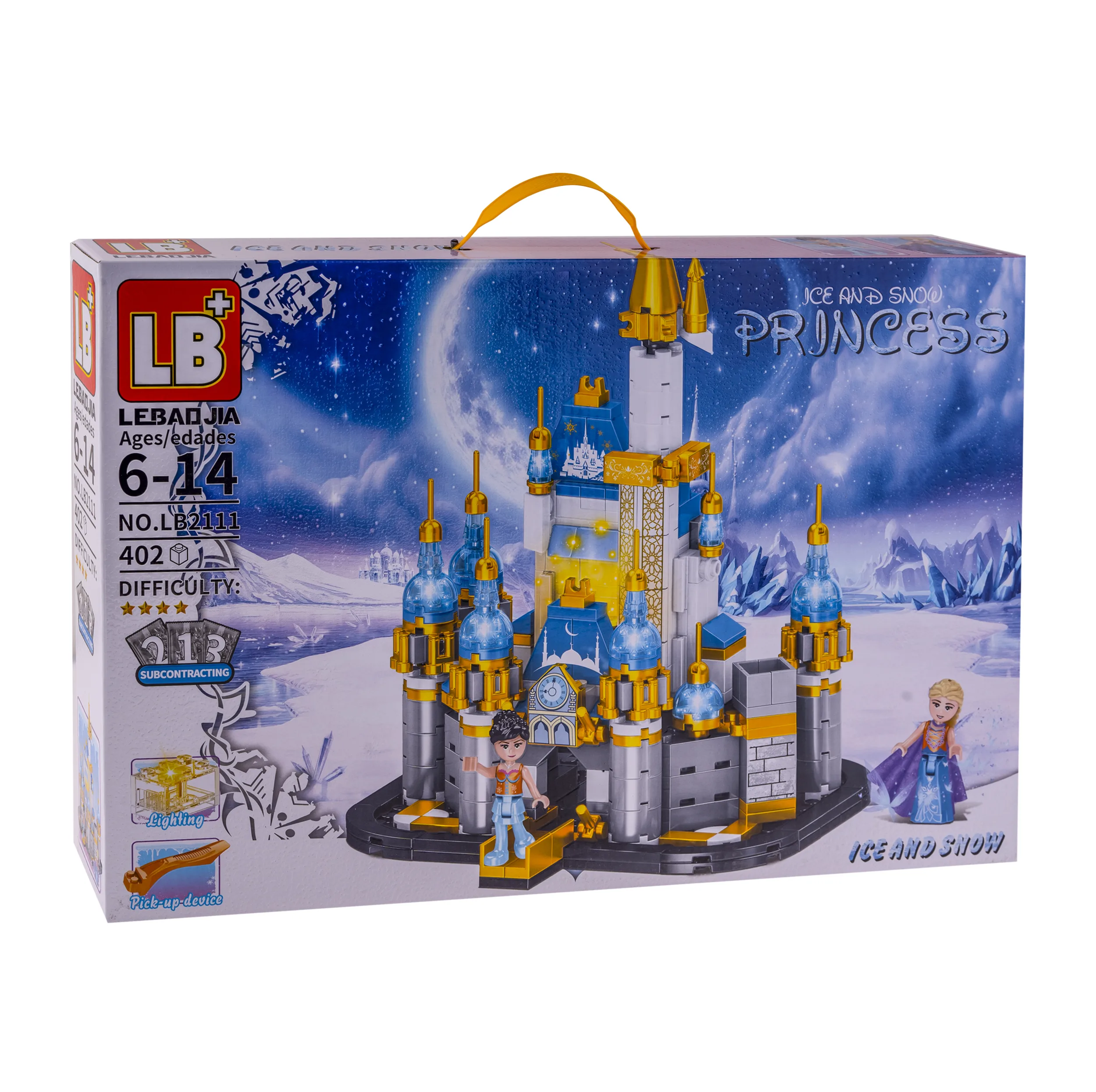 ساختنی 402 تکه ال بی مدل قصر یخی کد LB-2111