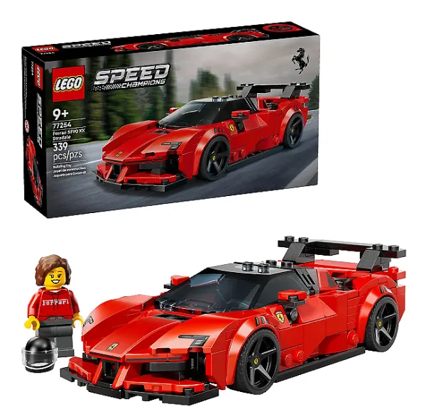 لگو 339 تکه سری Speed Champions مدل Ferrari SF90 XX Stradale Sports Car کد 77254