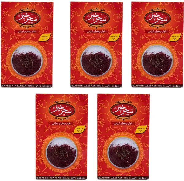 زعفران سحرخیز - 1 گرم بسته 5 عددی