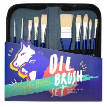 قلم مو ماریس مدل Oil Brushمجموعه 10 عددی