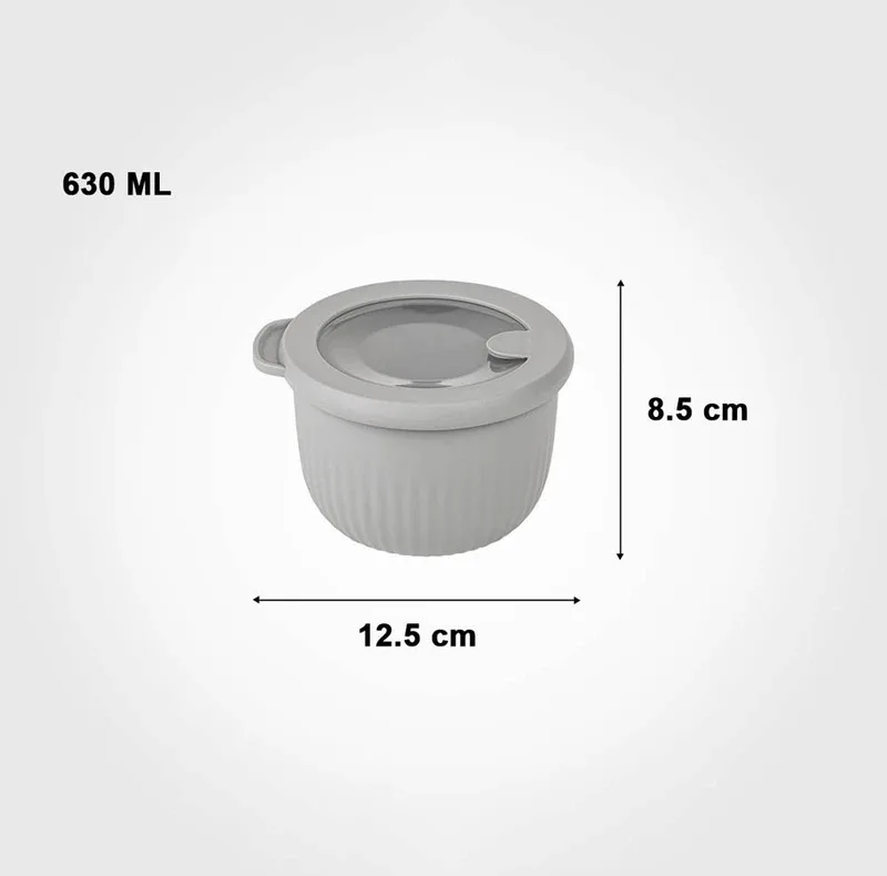 کاسه لیمون مدل دربدار پلاستیک مجموعه 3عددی
