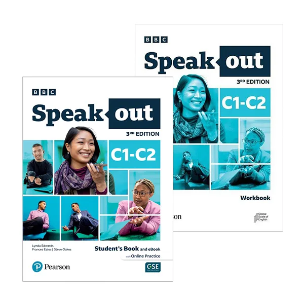 کتاب Speakout C1 - C2 3rd Edition اثر جمعی از نویسندگان انتشارات Pearson دو جلدی