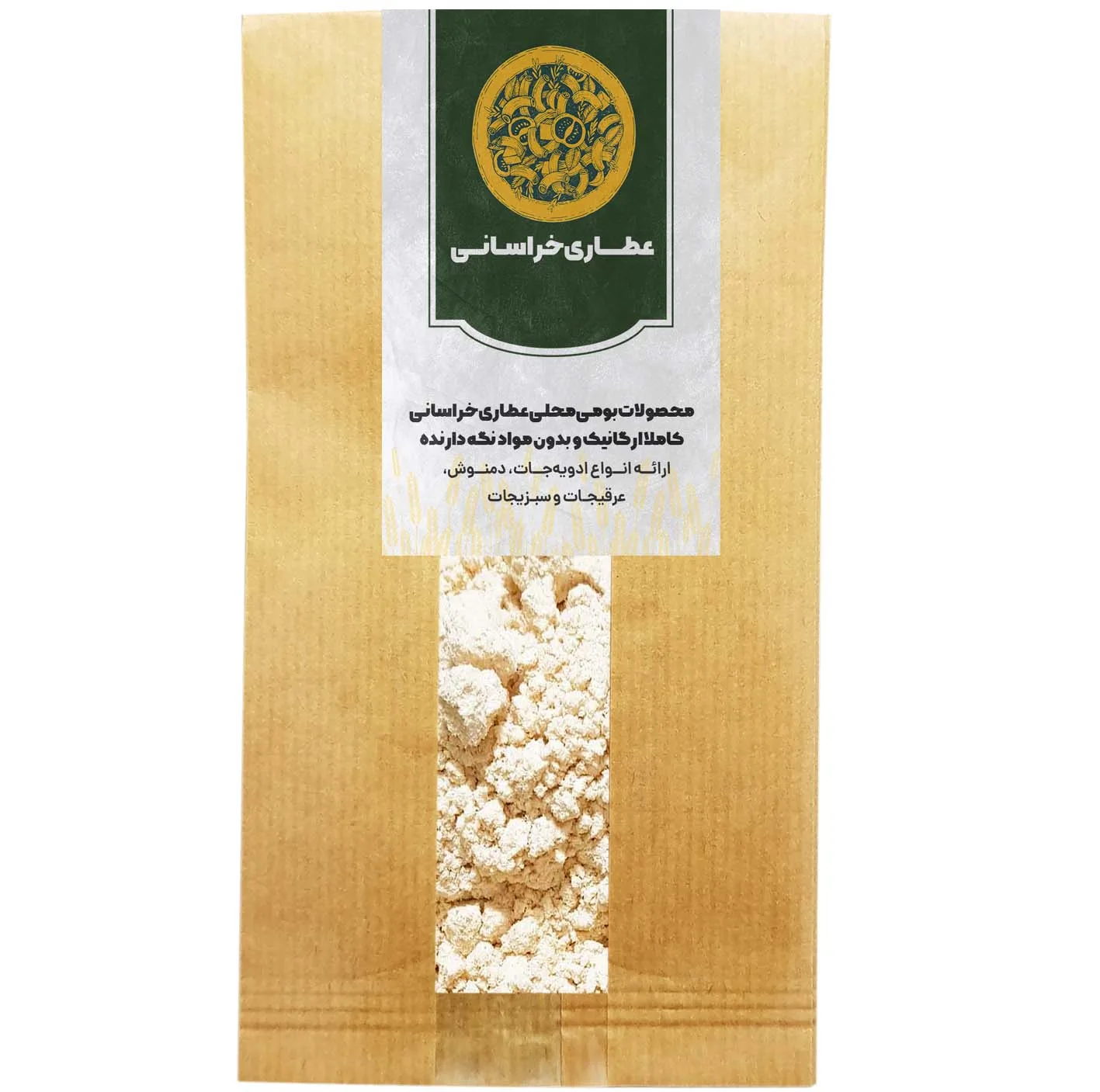 آرد جو دوسر پرک خراسانی - 1 کیلوگرم