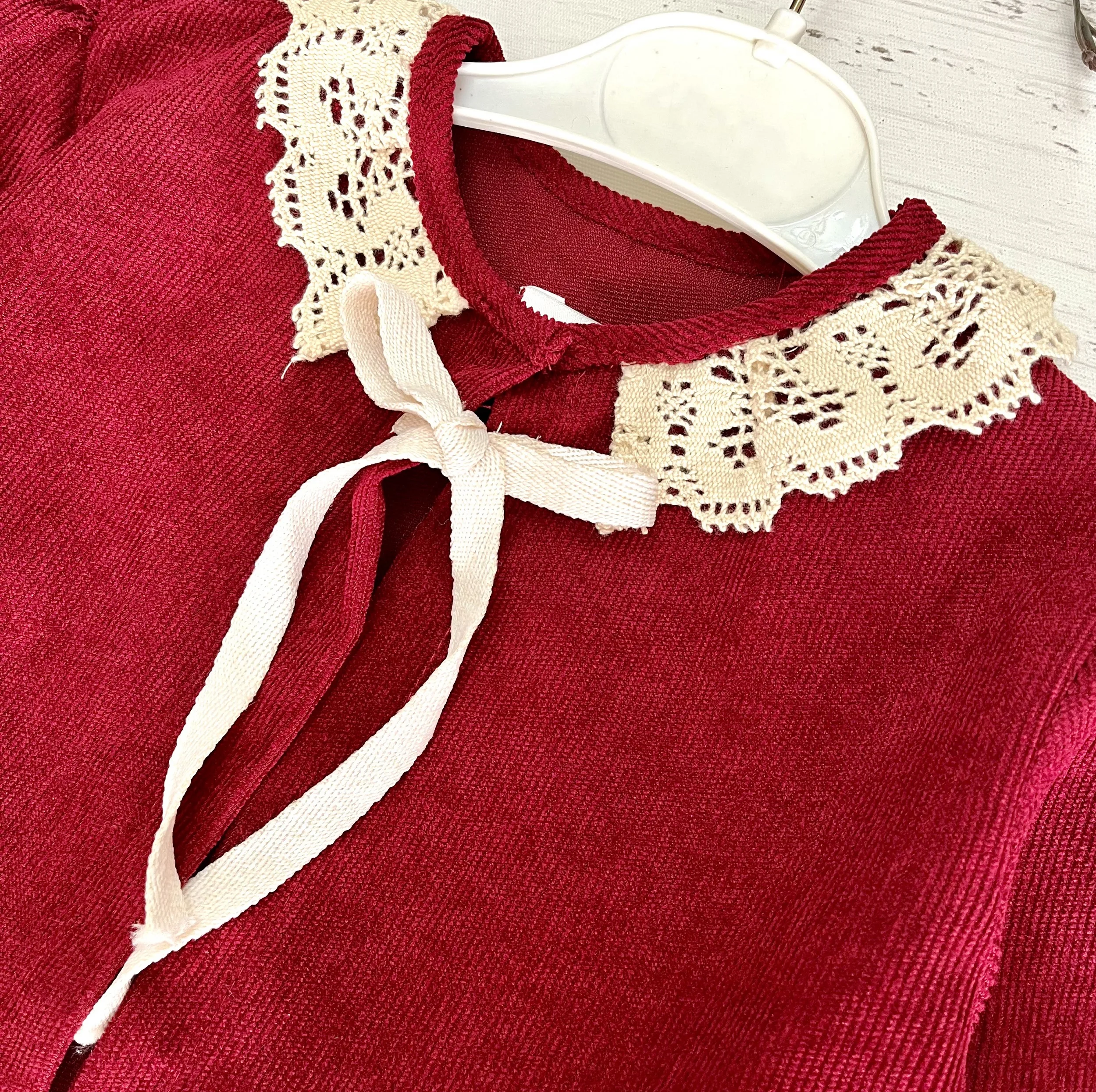 ست کت و سارافون دخترانه مدل پیرایه