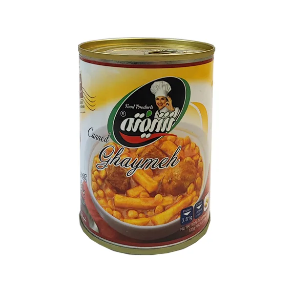 کنسرو خورشت قیمه و سیب زمینی با سویا شیفته - 370 گرم بسته 12 عددی