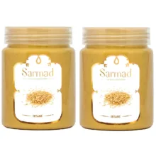 ارده کنجد ممتاز سرمد – 500 گرم بسته 2 عددی