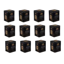 چای سیاه شکسته سوپر زرین دو قوچ – 450 گرم بسته 12 عددی