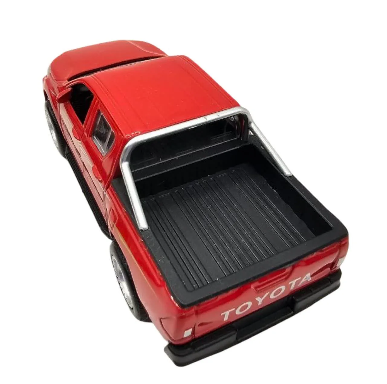 ماشین بازی ناب سل مدل تویوتا هایلوکس دو کابین فلزی چراغدار موزیکال کد Toyota Hilux Double Cab Metal with Lights& Musical