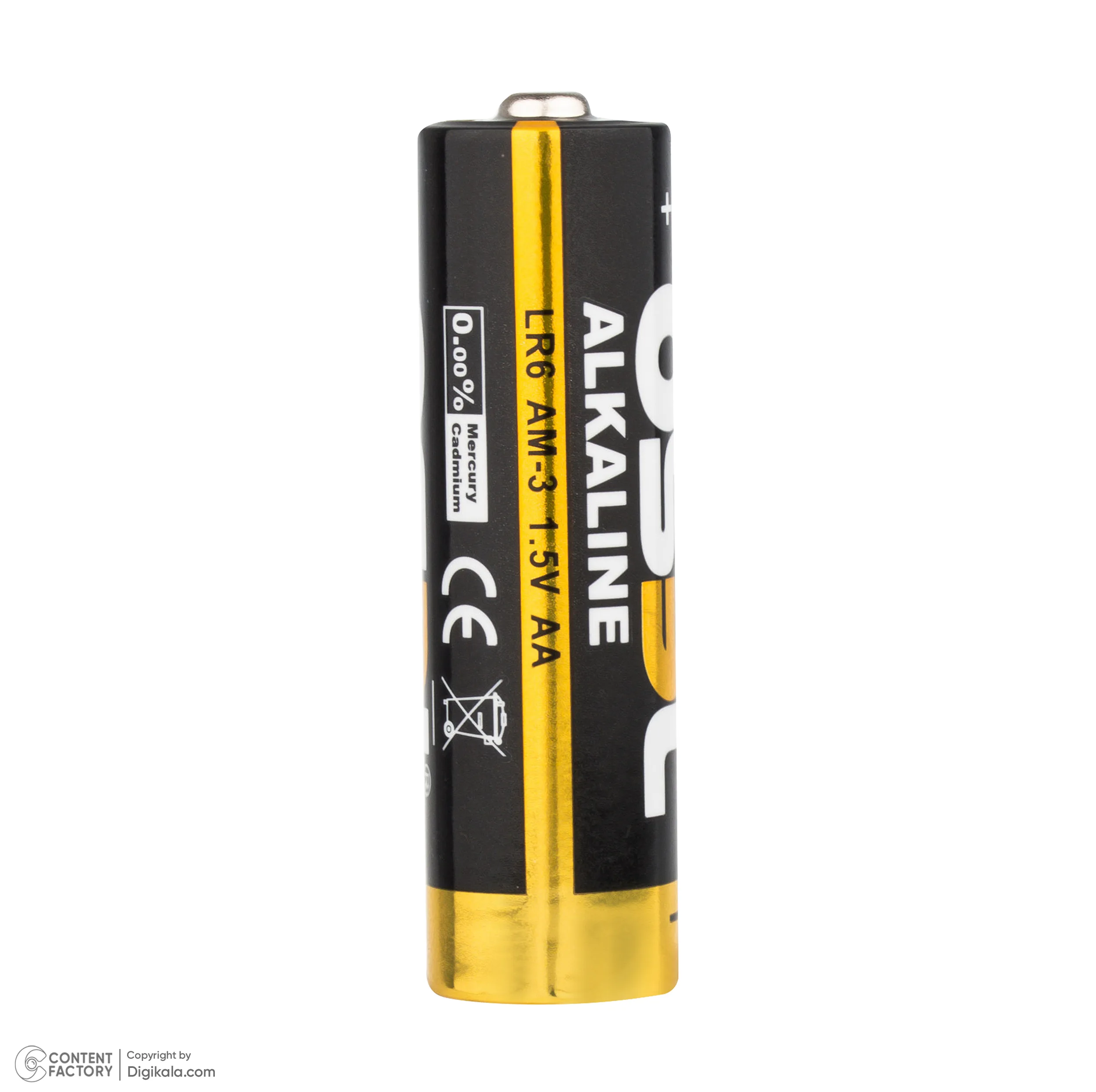 باتری قلمی اوسل مدل Alkaline LR6 AM-3 بسته 12 عددی