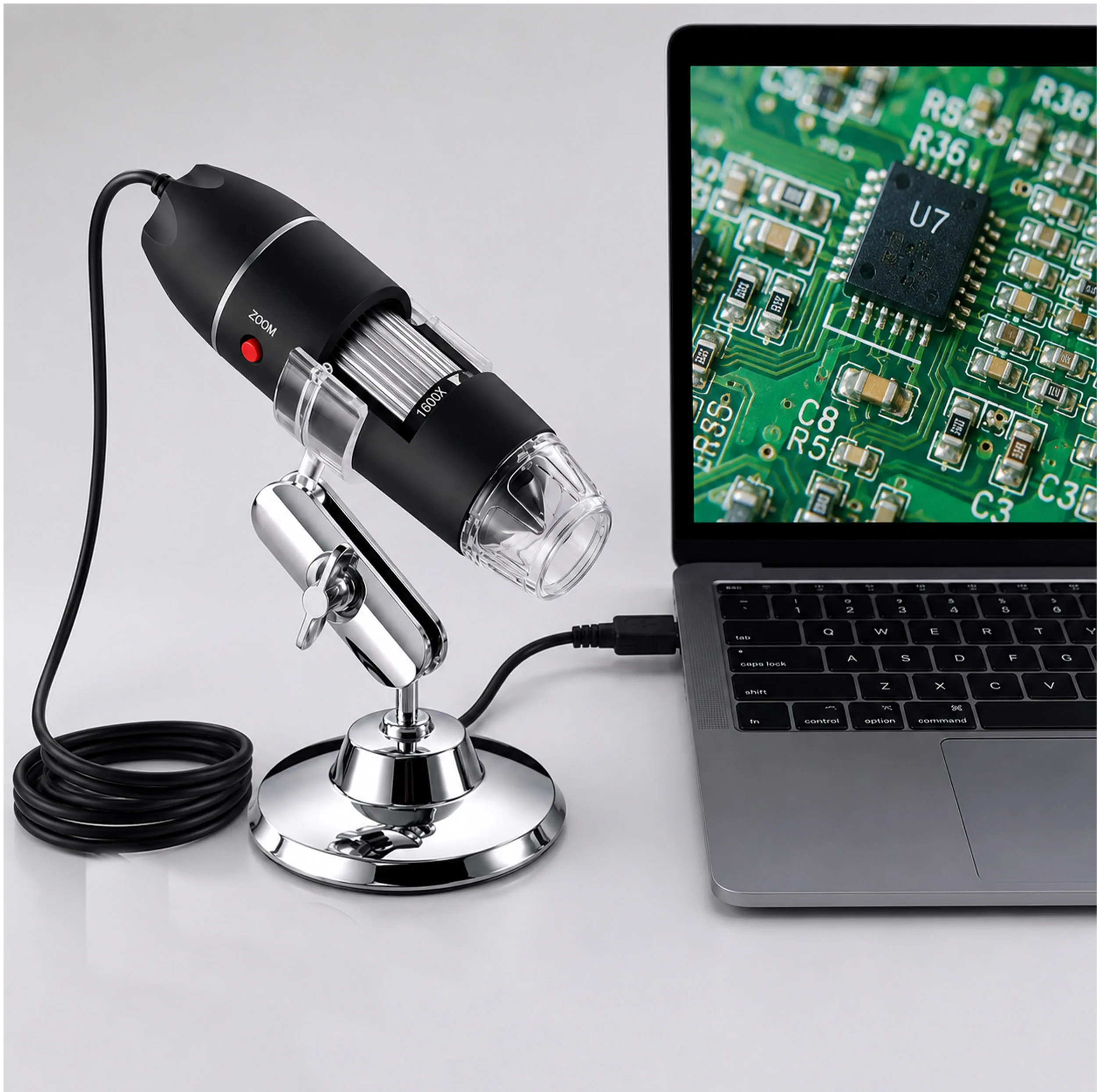 میکروسکوپ دیجیتال مدل Full HD 1000X NEW 2027