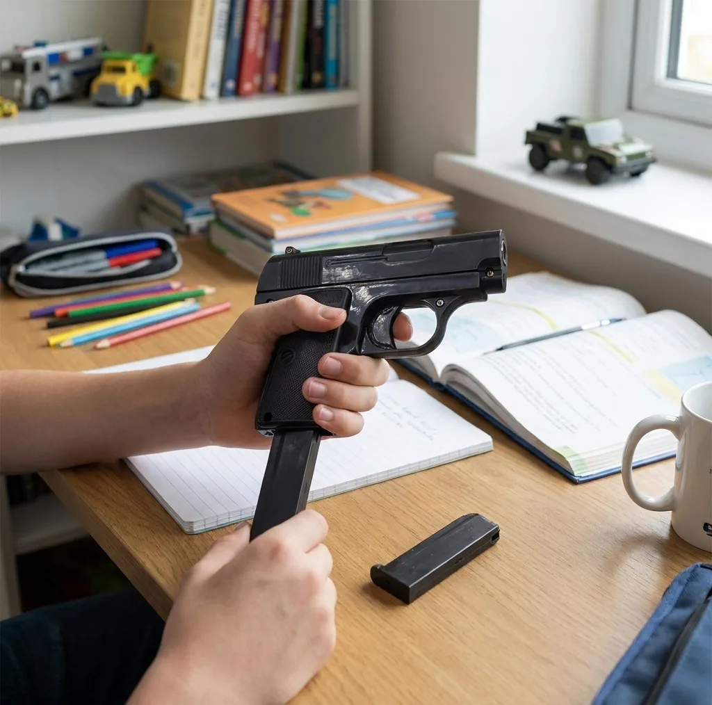 تفنگ بازی ناب سل مدل کلت  metal airsoftgun c1