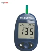 تست قندخون ایکان On Call Plus G113-111 به همراه یک بسته نوار تست On Call Plus G133-115