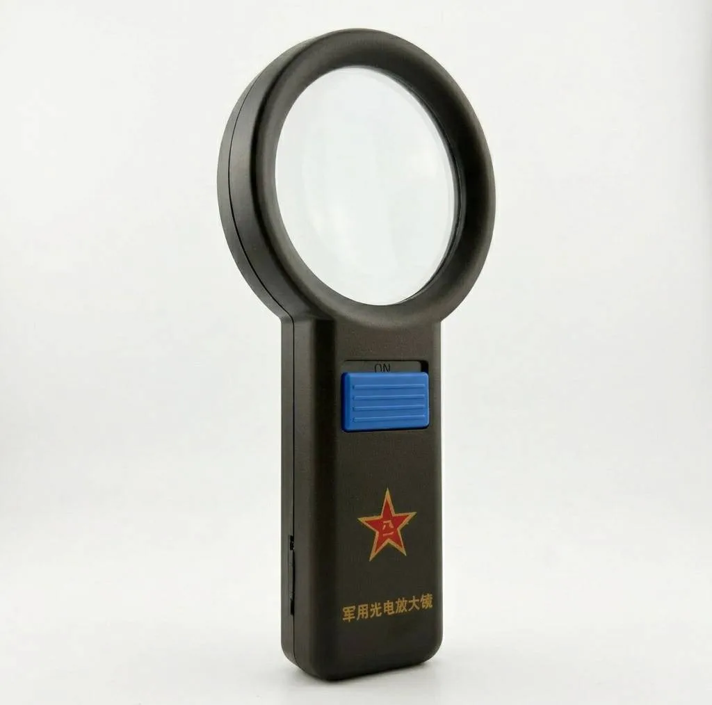 ذره بین مدل چراغ دار کد 80Mm