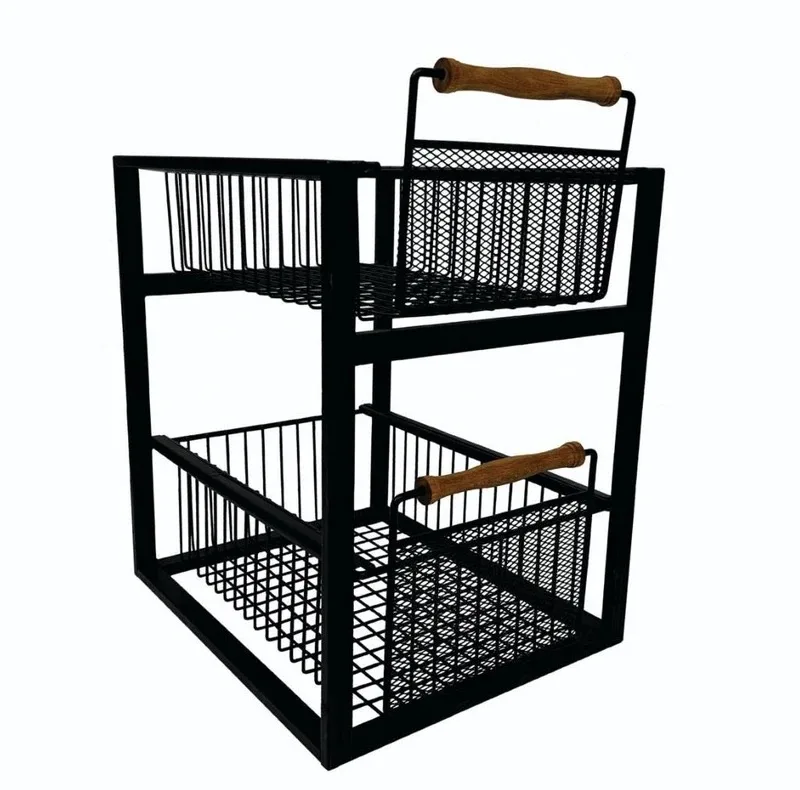 نظم دهنده کابینت مدل دو طبقه کشویی کد RM03