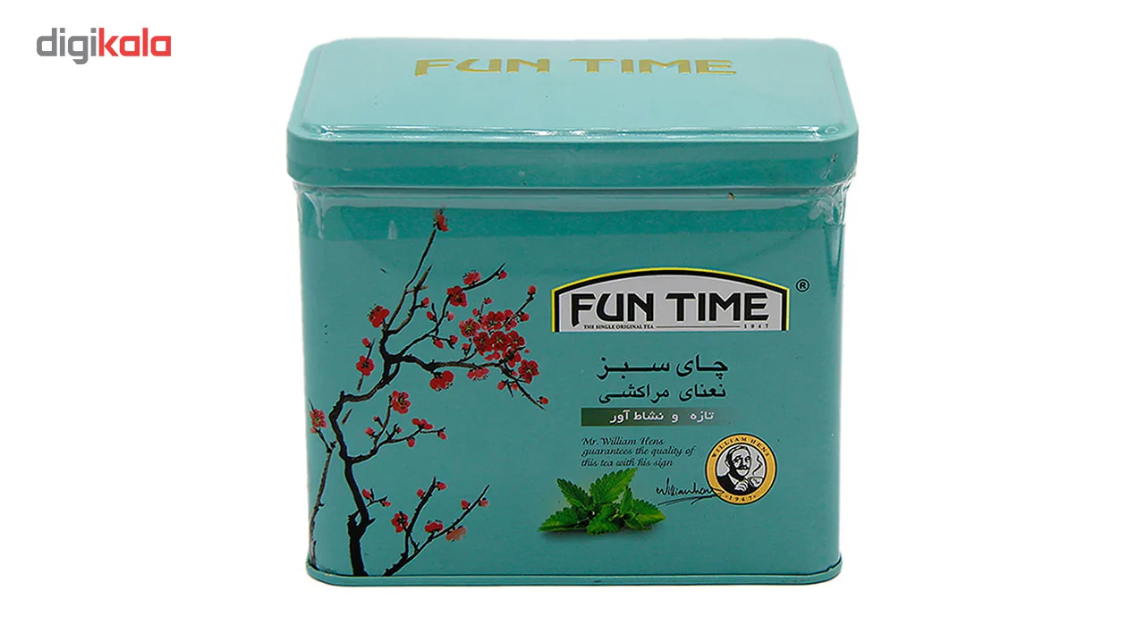چای سبز فان تایم مدل نعنا مراکشی وزن 200 گرم
