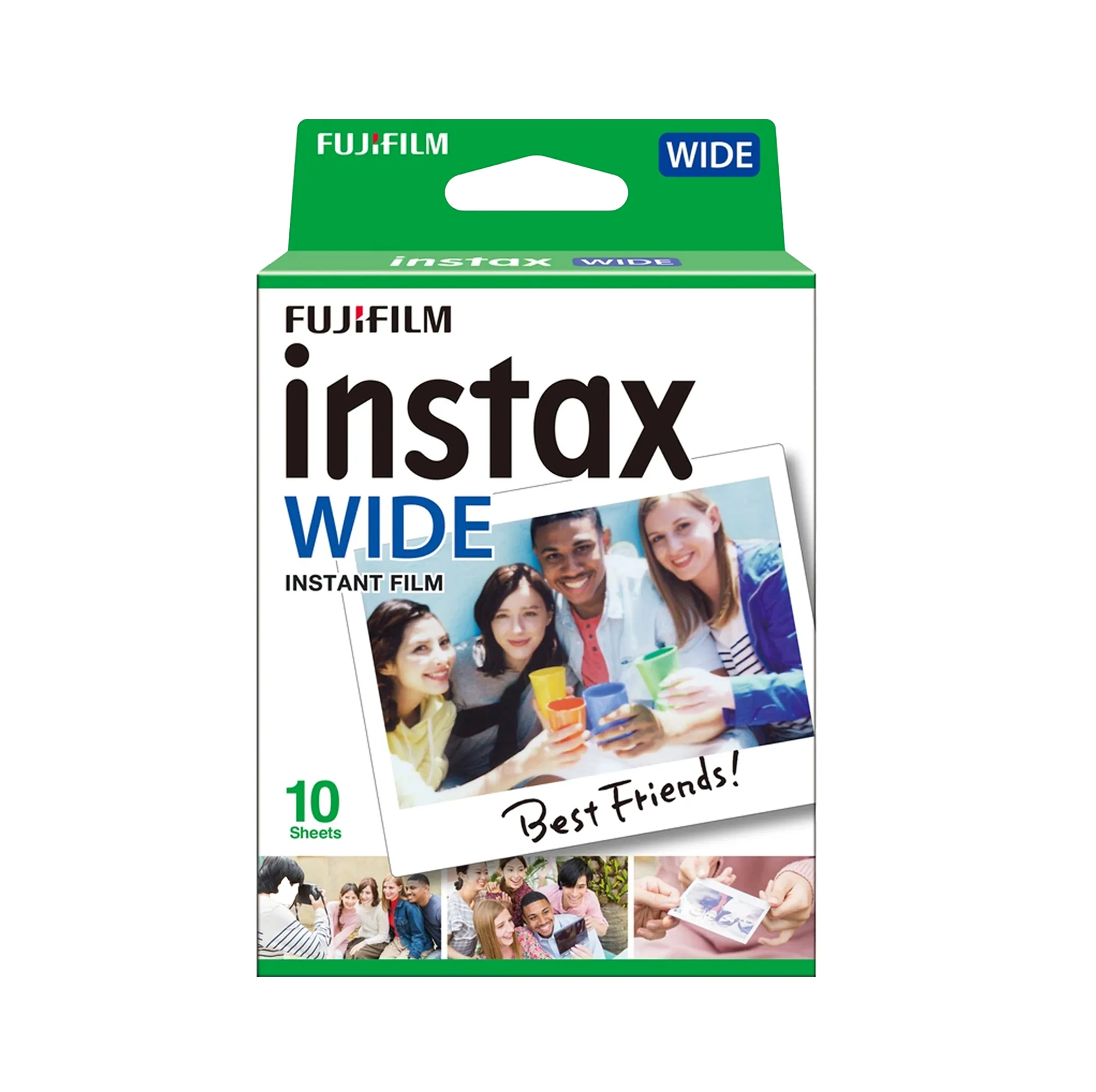 پرینتر فوجی فیلم رنگی تک کاره با چاپ عکس مدل Instax Link Wide، سایز چاپ کاغذ عکس، قابلیت شارژ، اتصال به بلوتوث، به همراه فیلم چاپ سریع مخصوص دوربین فوجی فیلم مدل Instax Wide
