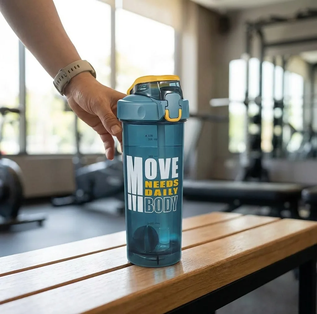 شیکر ورزشی مدل move گنجایش 0.8 لیتر