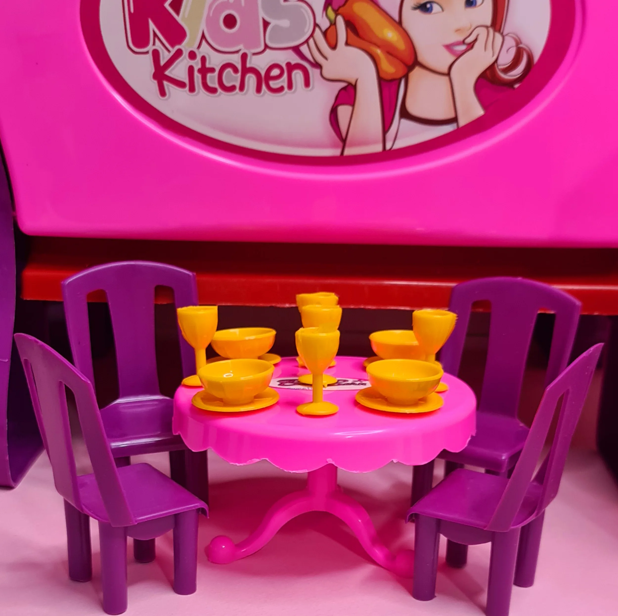 ست اسباب بازی آشپزخانه مدل little chef مجموعه 63 عددی