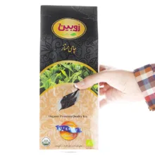 چای سیاه ممتاز ارگانیک زوبین مقدار 400 گرم