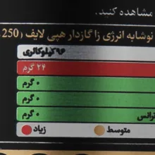 نوشابه انرژی زا هپی لایف - 250 میلی لیتر بسته 24 عددی