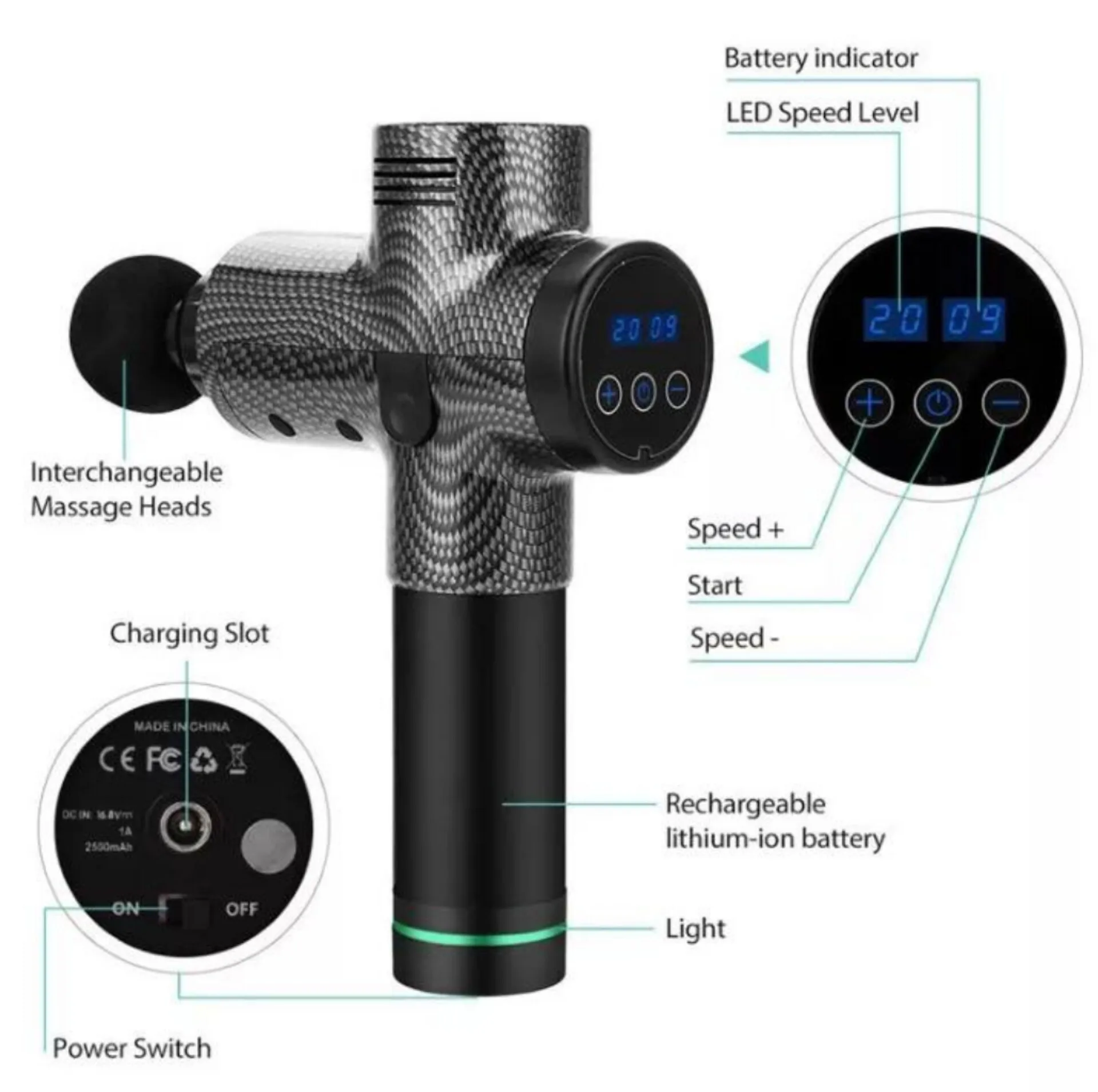 ماساژور برقی مدل S3 Ultra 25/2 volt