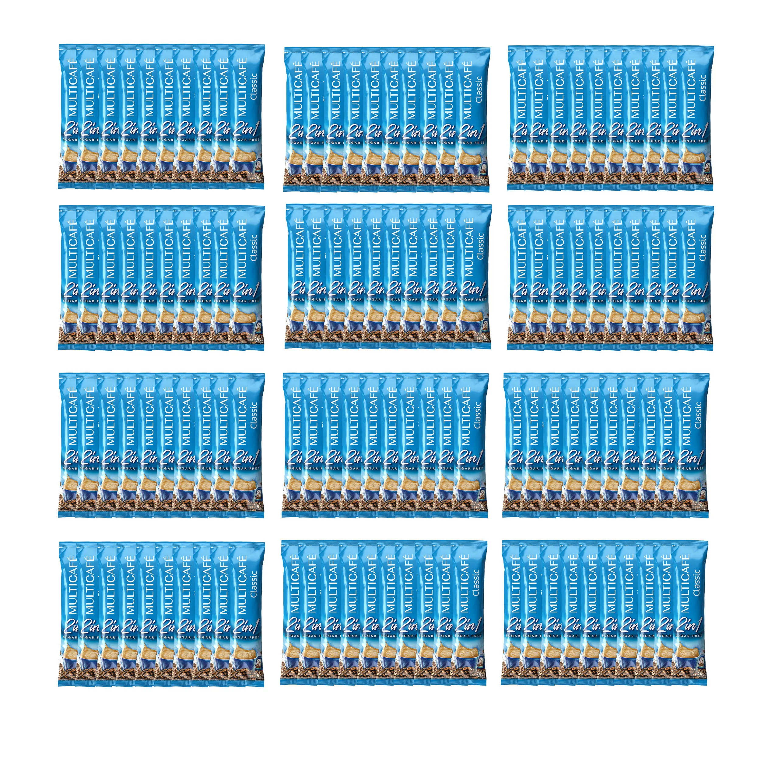 کافی میکس 2 × 1 مولتی کافه - 18 گرم بسته 120 عددی