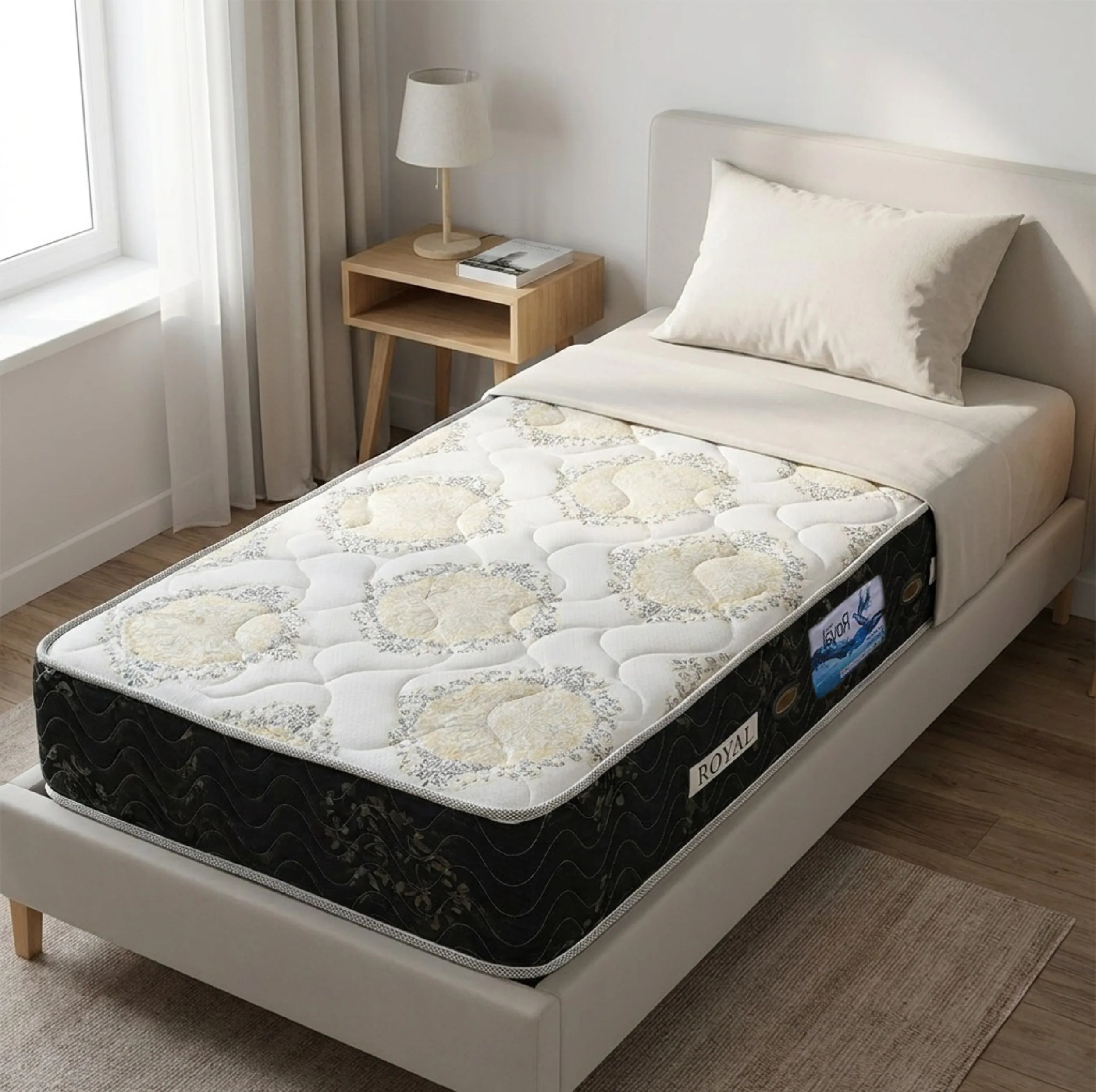تشک طبی رویال مدل آیسان M07P یک نفره سایز 200 × 90 سانتی متر