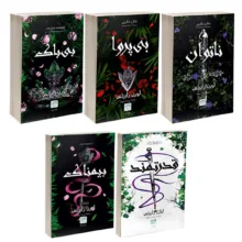 کتاب ناتوان، قدرتمند، بی پروا، بی باک و بیمناک اثر لورن رابرتس نشر آذرگون 5 جلدی