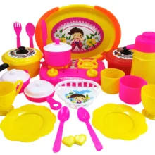 ست اسباب بازی آشپزخانه مدل سبدی کد KID 020