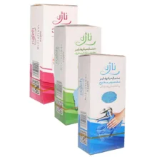 دستمال میکروفایبر ناژه مدل AL بسته 3 عددی
