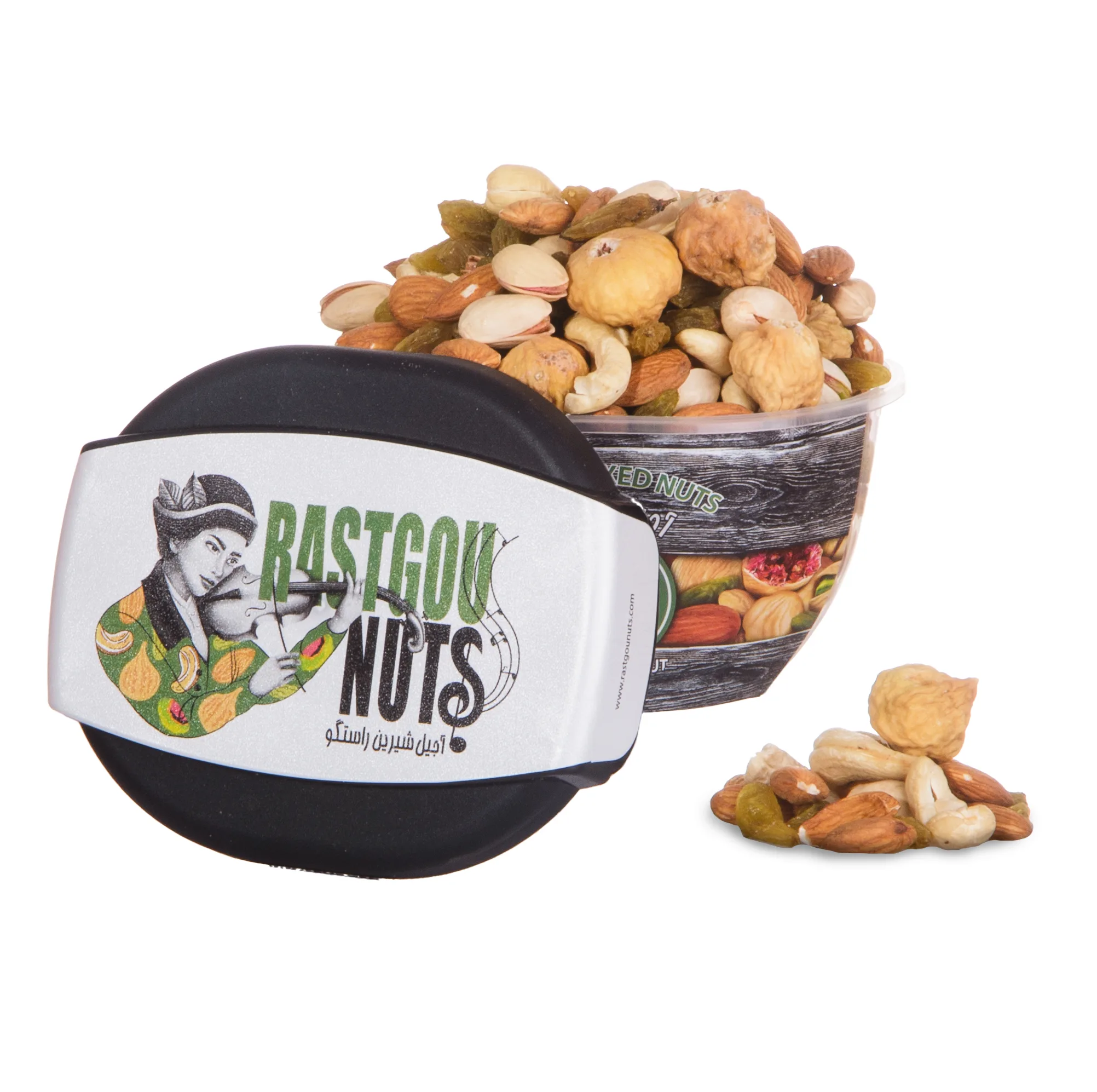 آجیل مخلوط شیرین اکبر راستگو - 280 گرم