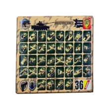 ساختنی 183تکه مدل جنگی کد 5026
