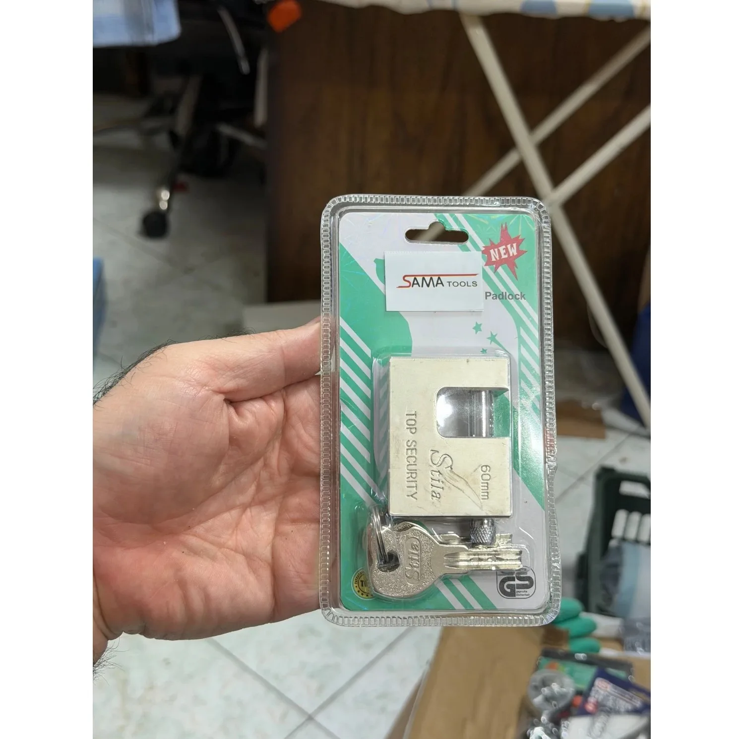 قفل کتابی سماتولز مدل 60S سایز 60 میلیمتر