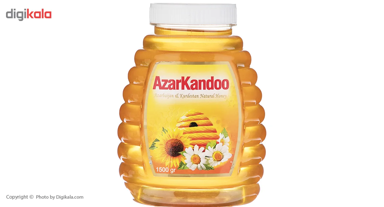 عسل طبیعی آذرکندو - 1.5 کیلوگرم