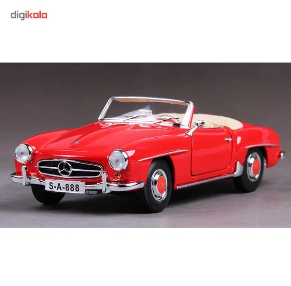 ماشین بازی مایستو مدل 1955Mercedes Benz 190SL