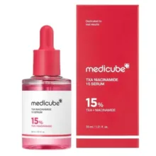 سرم روشن کننده پوست مدیکیوب مدل TXA + NIACINAMIDE 15% مناسب برای انواع  پوست حجم 30 میلی لیتر